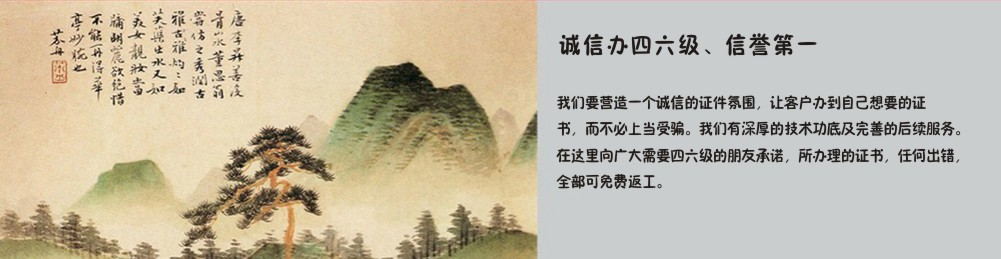 四六级业务范围图片介绍